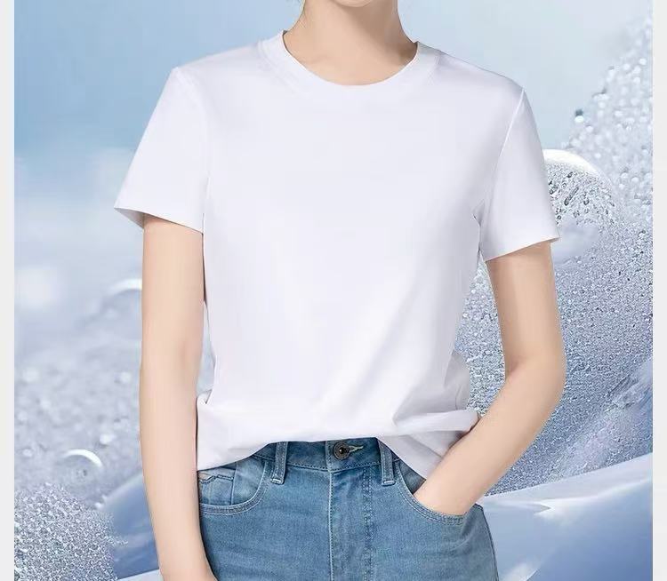 【思雅】高品质时尚白小T