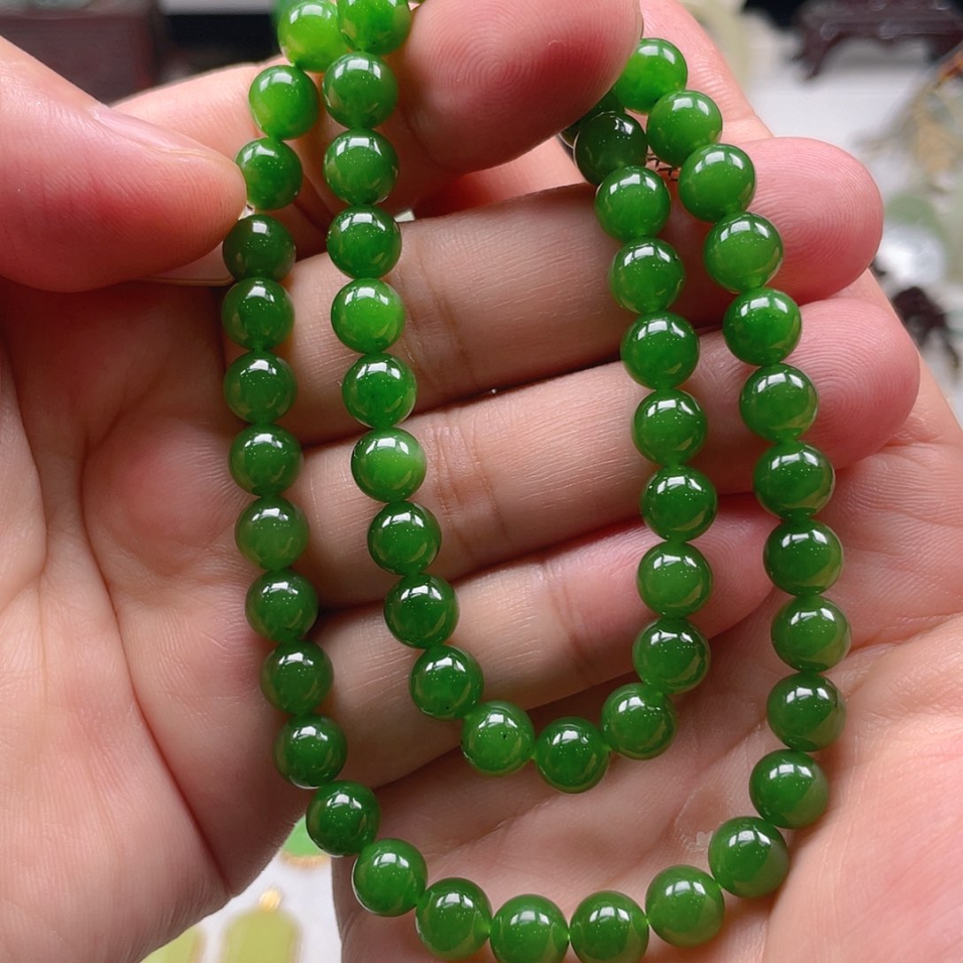 和田玉（碧玉）未镶嵌颈饰