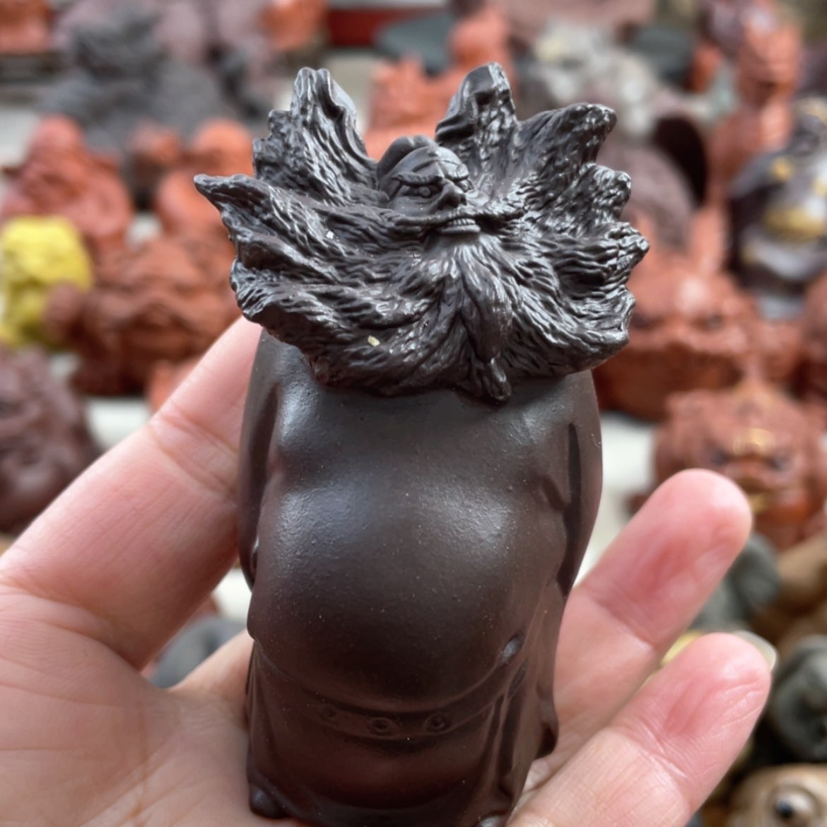 【闪购商品】紫砂茶宠紫砂钟馗