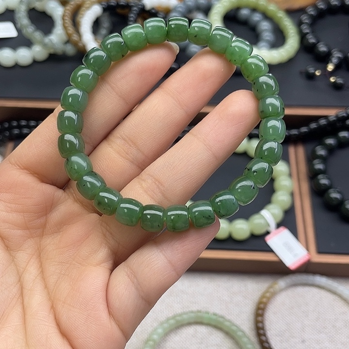 和田玉未镶嵌手串