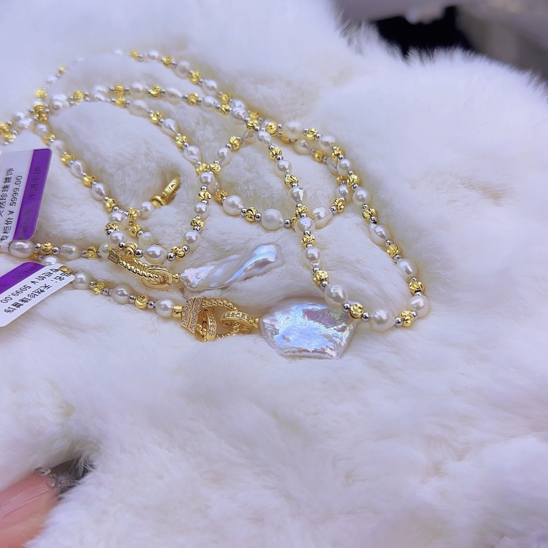 未镶嵌项链定制847淡水珍珠