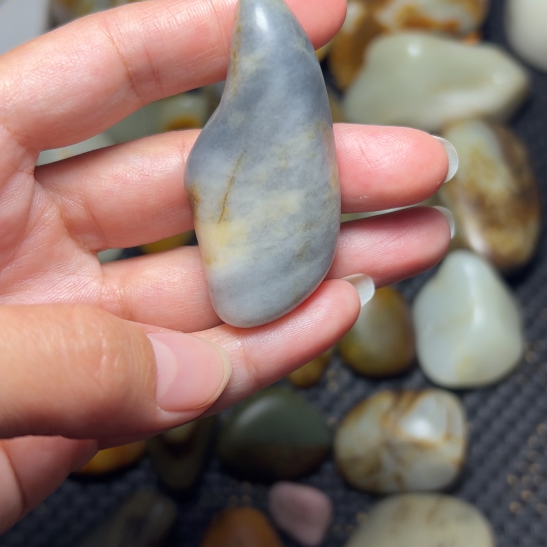 和田玉未镶嵌挂件9