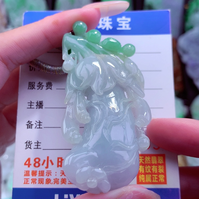 【闪购商品】翡翠颈饰未镶嵌天然