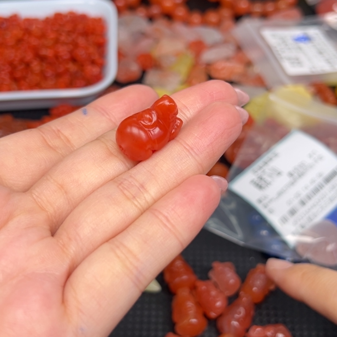 祺***云南红玛瑙未镶嵌吊坠(不含链)