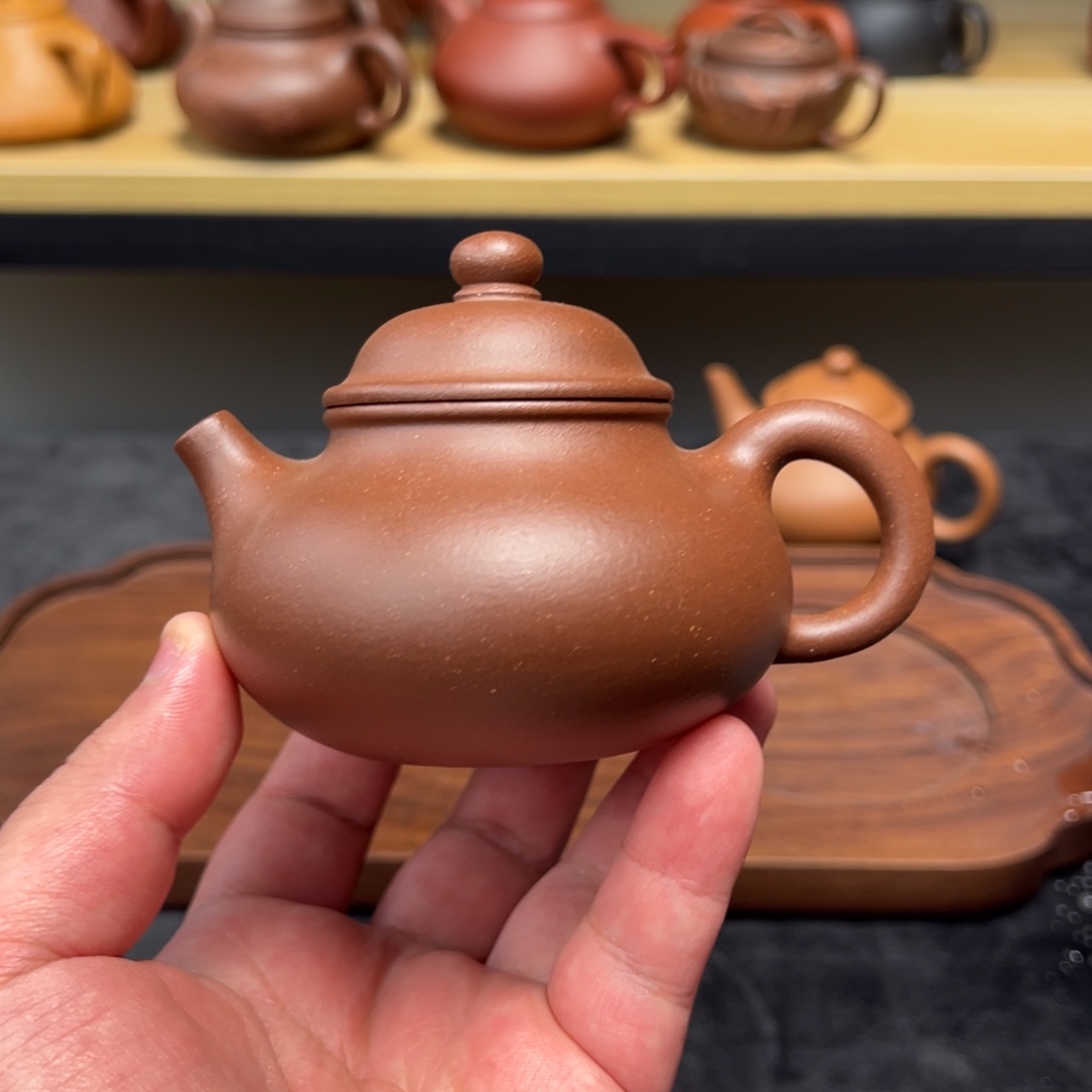 茶壶紫砂150cc紫泥容天