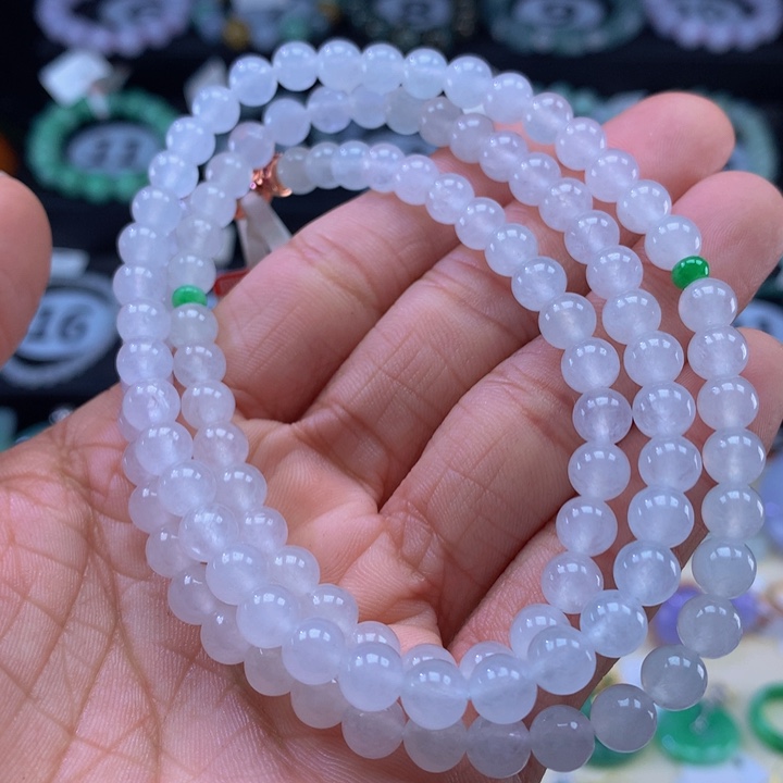 翡翠手链未镶嵌翡翠 6.5 