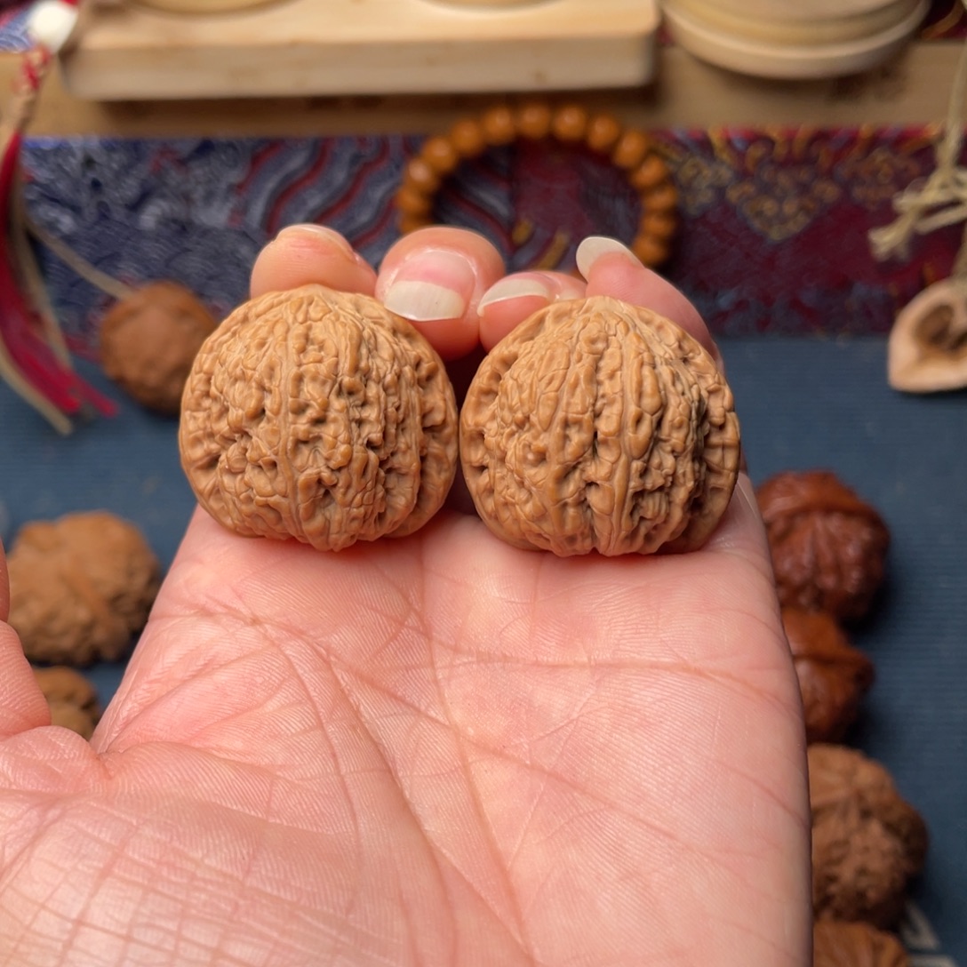 把件文玩核桃33承德密纹