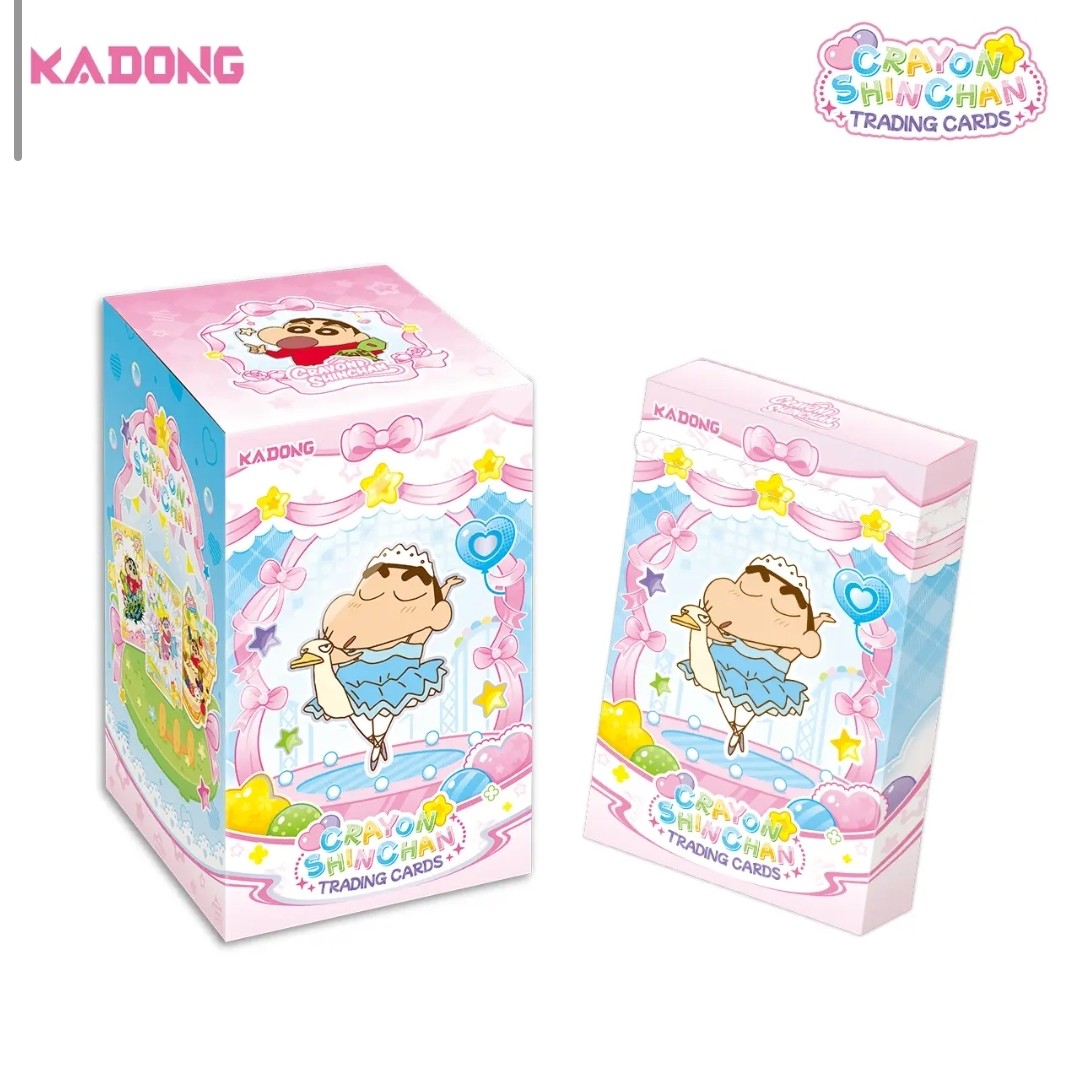 卡动正版授权蜡笔小新趣味时光收藏卡盲盒