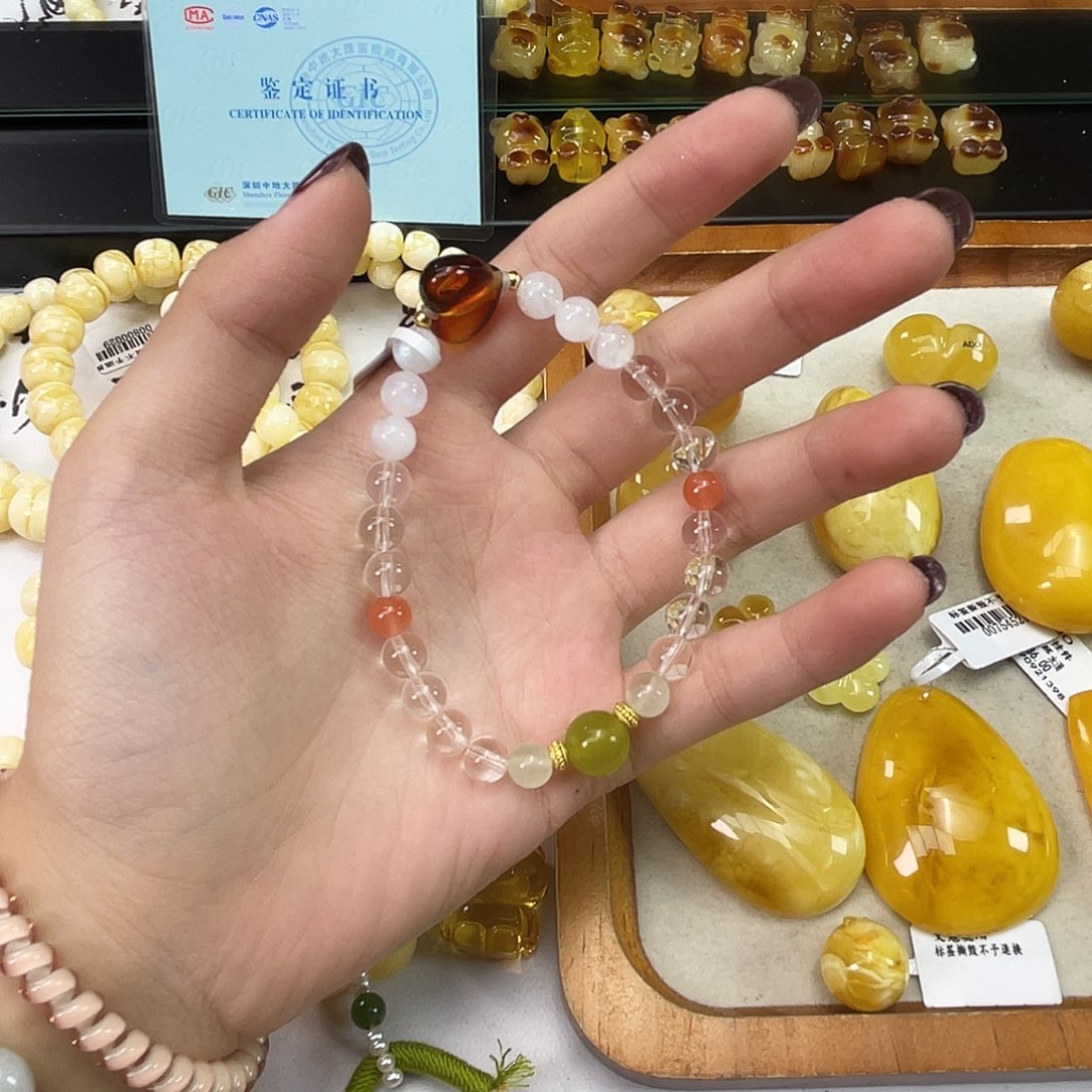 裸石琥珀未镶嵌琥珀