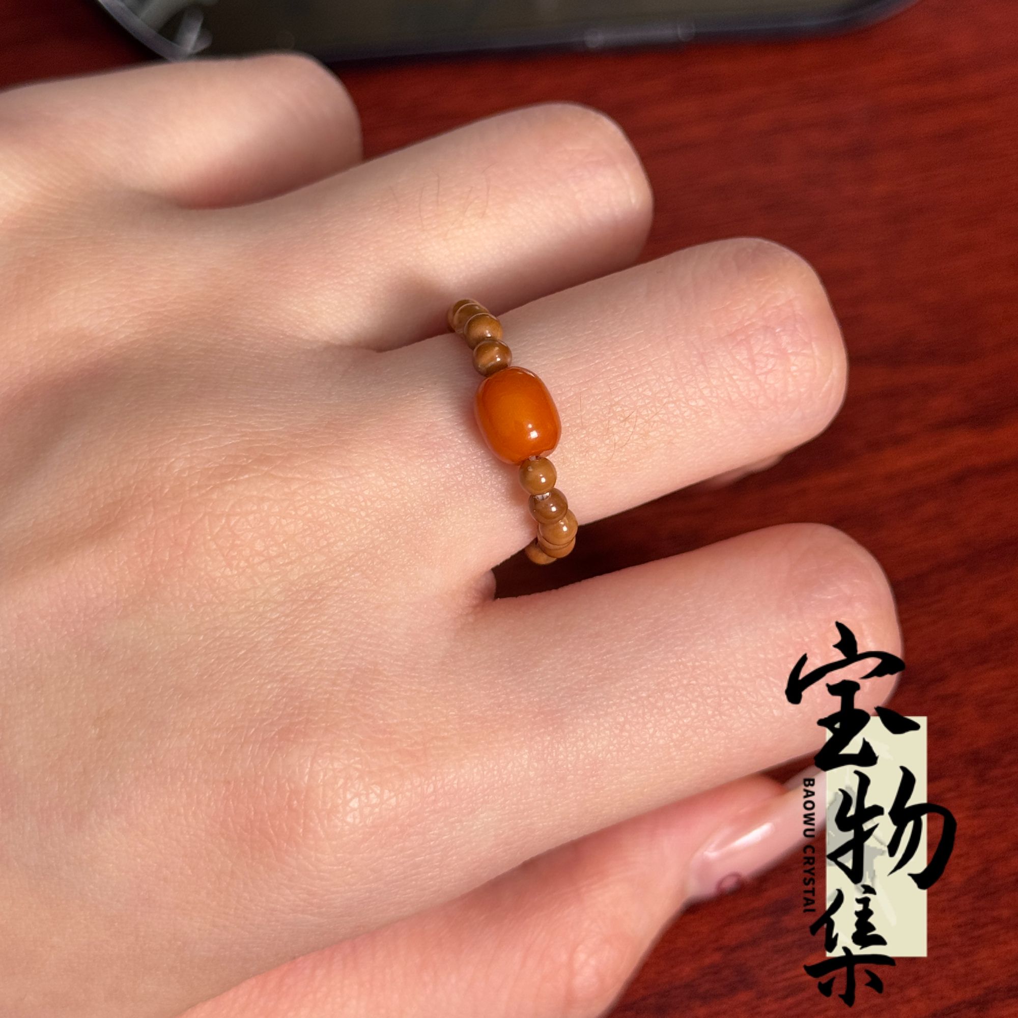 【宝物集】蜜蜡戒指