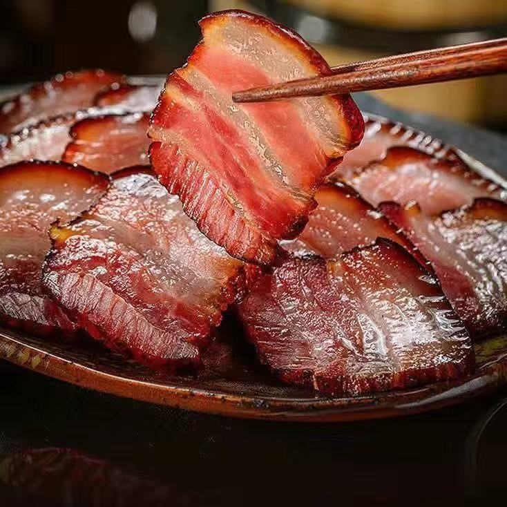 利川农家柏树烟熏土腊肉