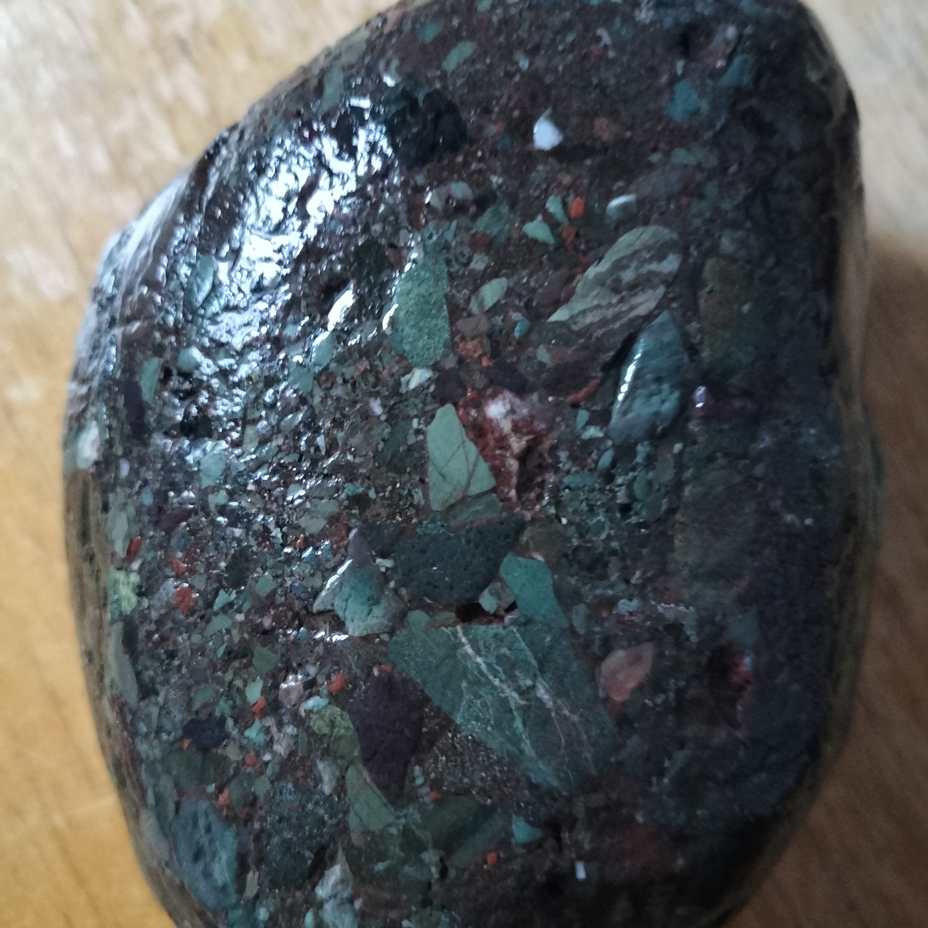 天然原石，彩陨。天外来客，收藏品