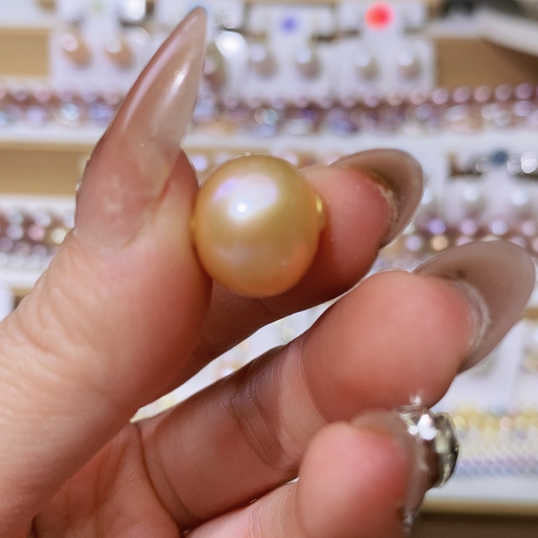 淡水珍珠颈饰银S925镶嵌