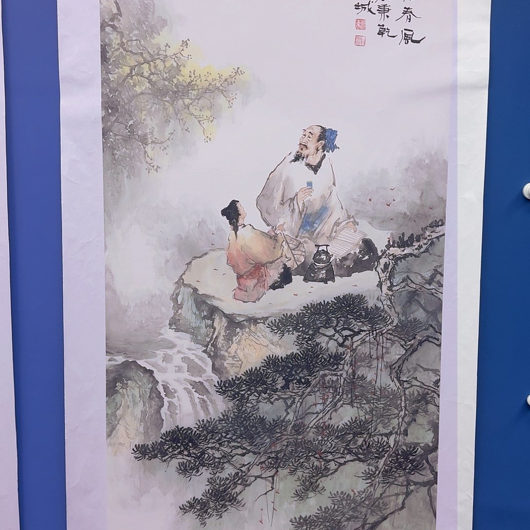 国画多次参加国内外书画