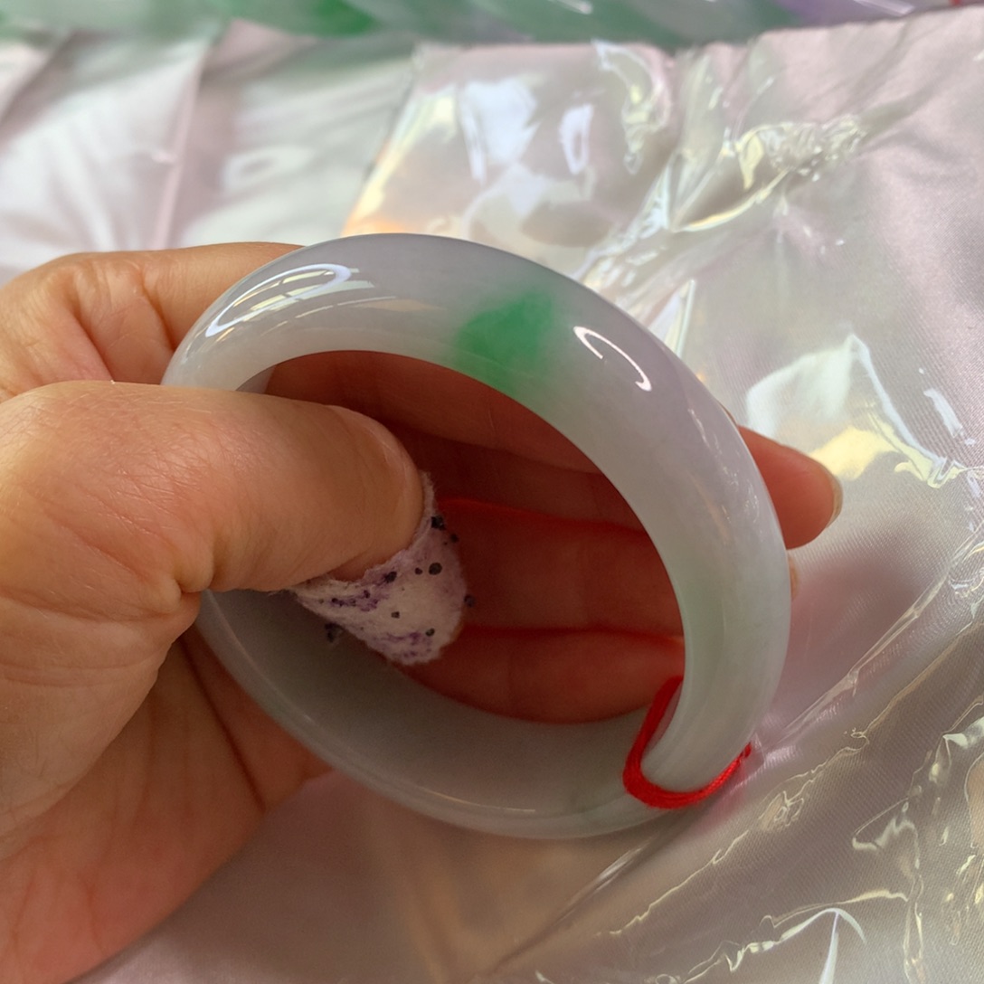 翡翠未镶嵌手镯翡翠手镯57