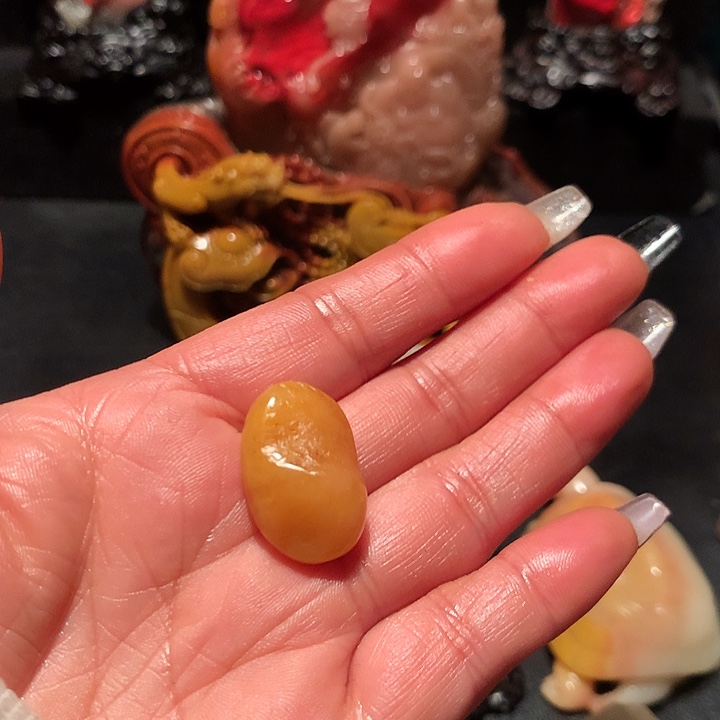 昌化石松**年大师作品漂亮