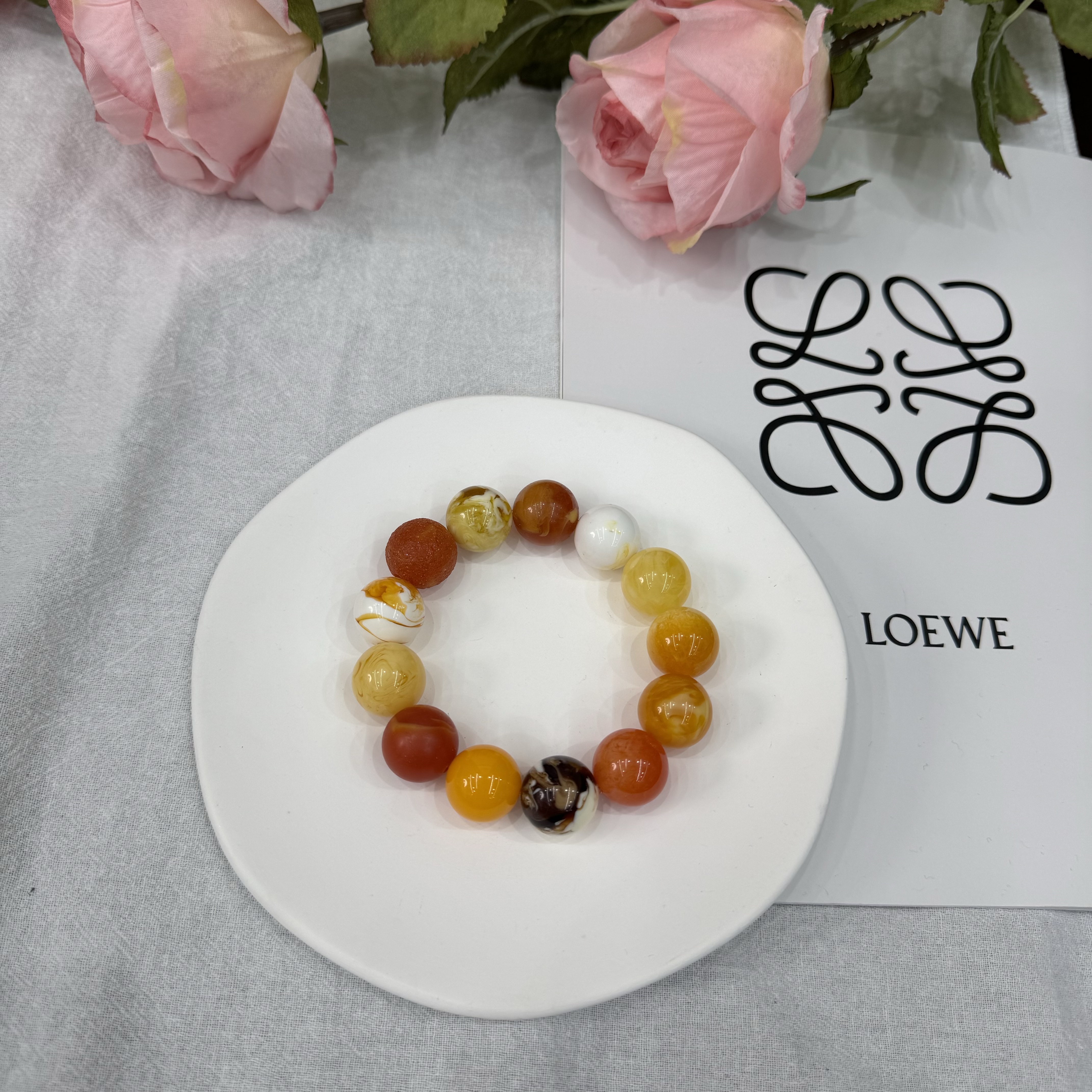 高定珠宝蜜蜡多宝手链18+ZX1148S088