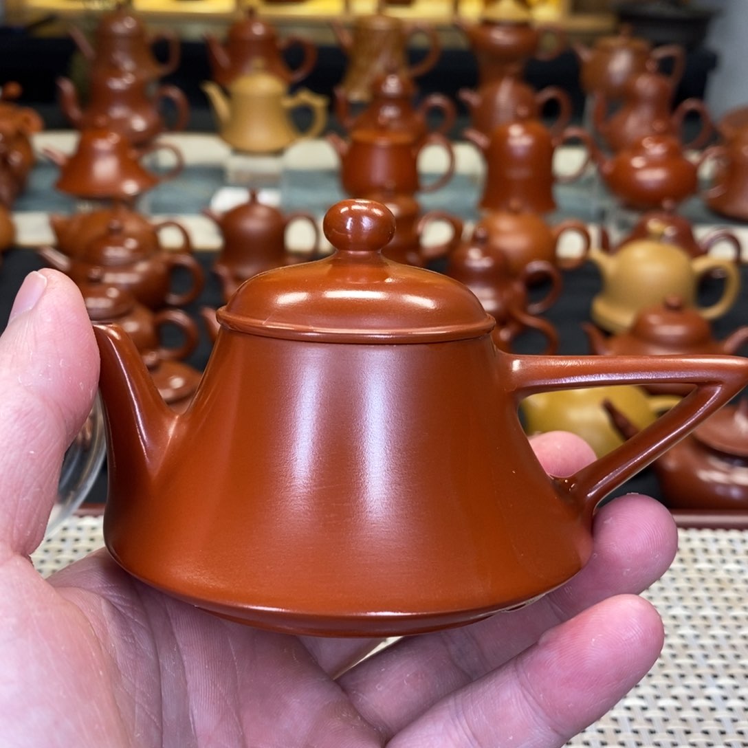 紫砂茶壶M***白潮州手拉壶