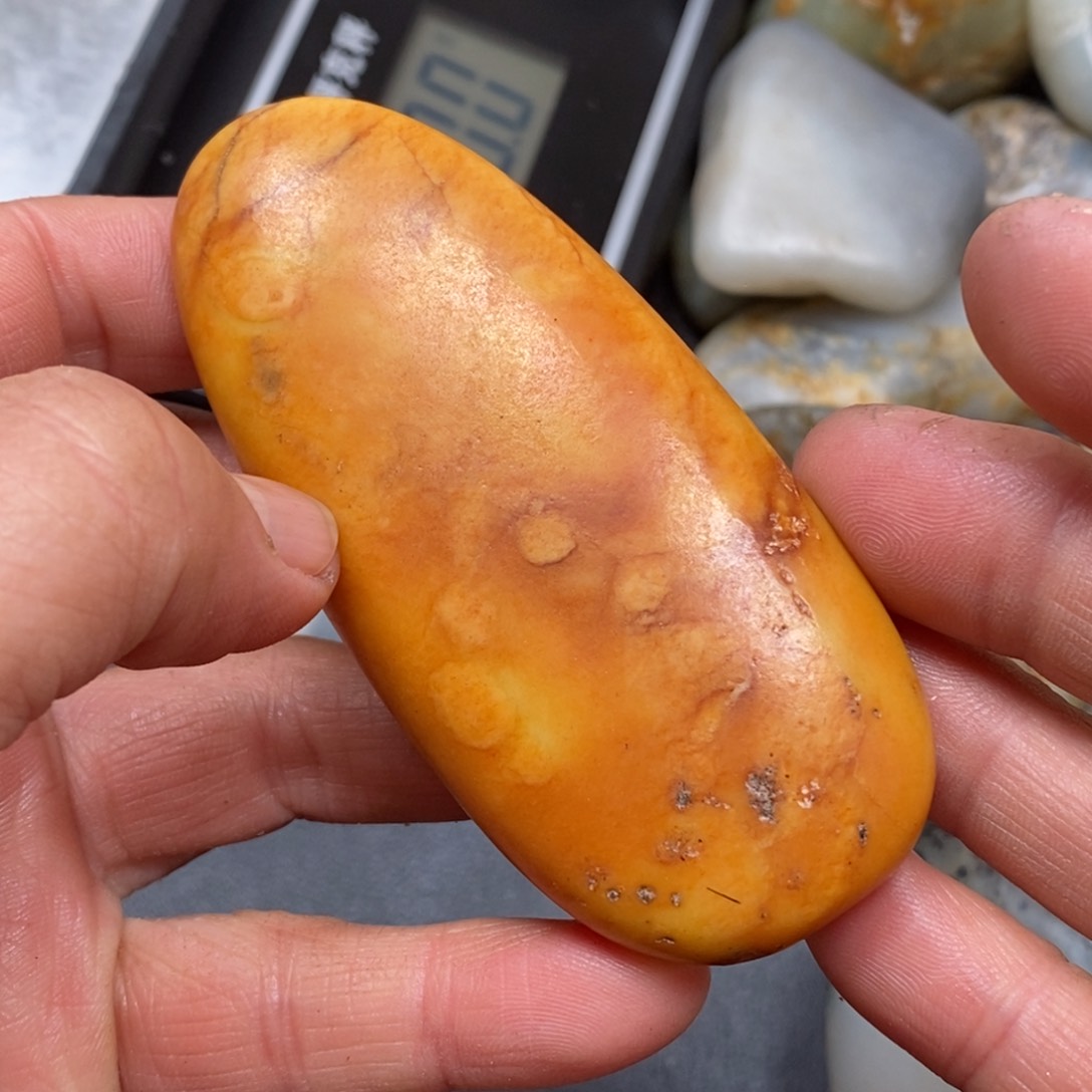 和田玉（糖玉）挂件未镶嵌