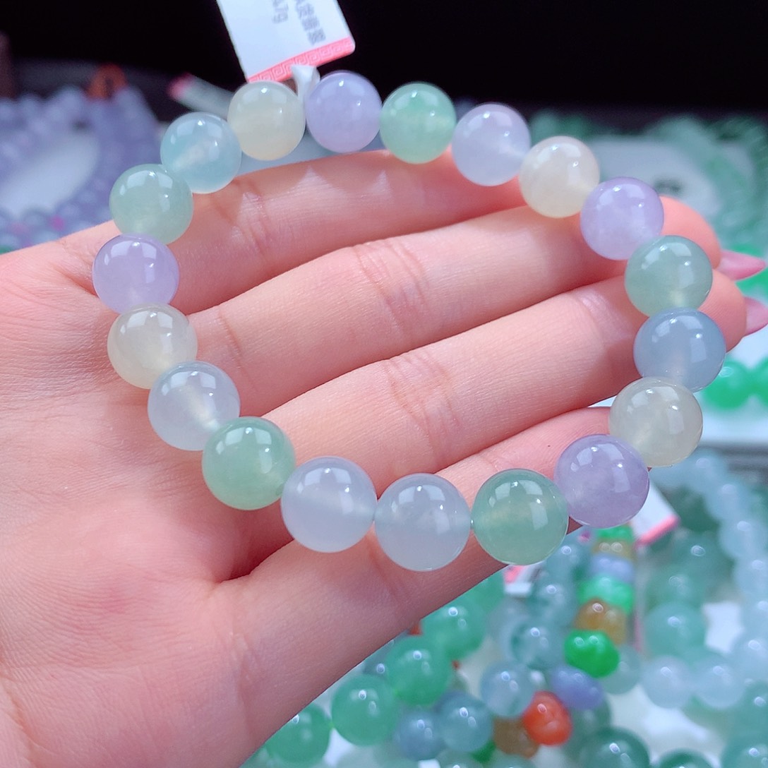 翡翠手链未镶嵌卡10