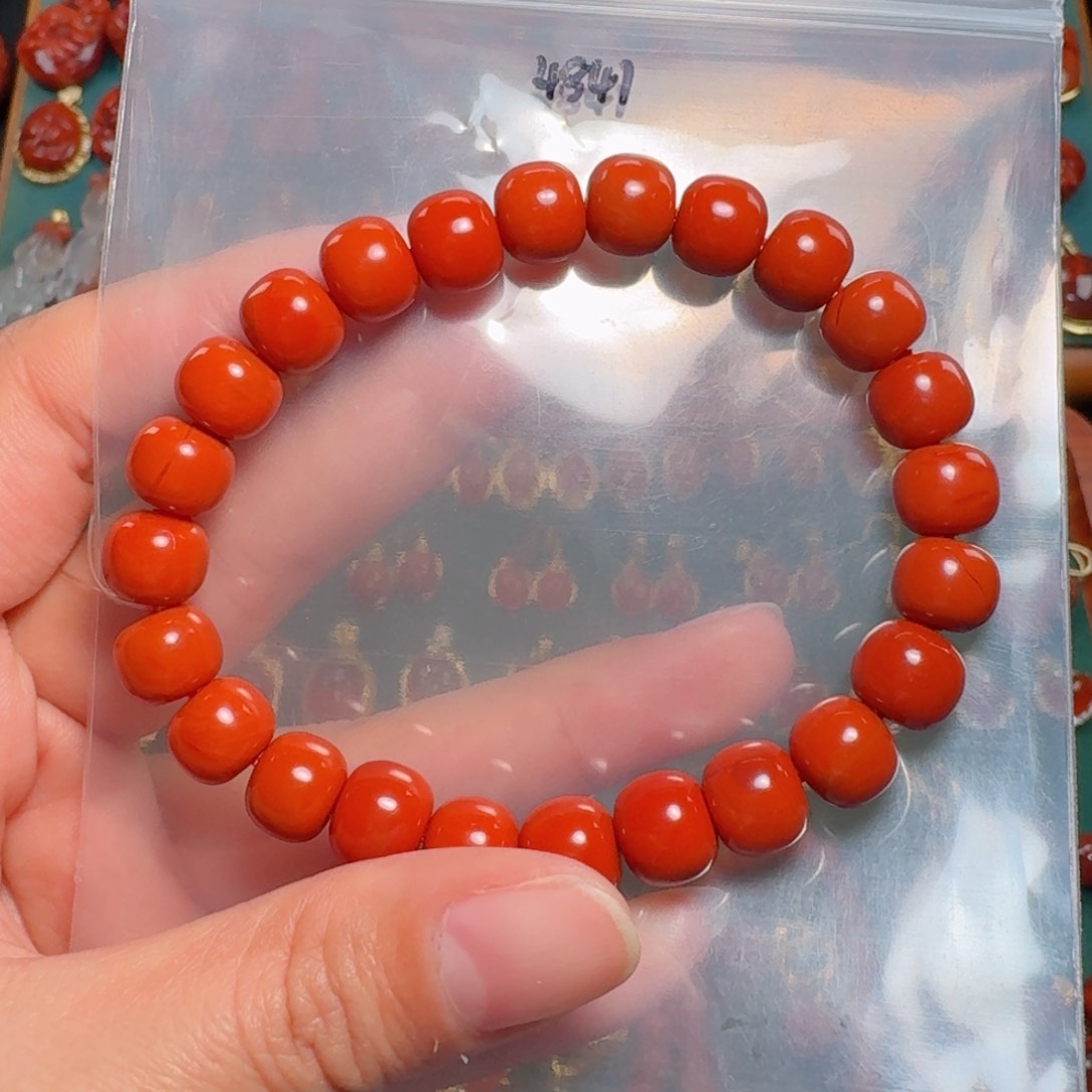 南红玛瑙南红9+未镶嵌