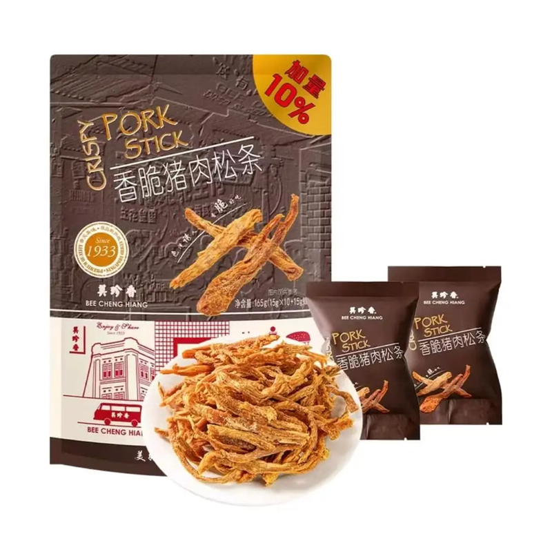 【会员商店】美珍香 香脆猪肉松条（加量10%）165g解馋零食