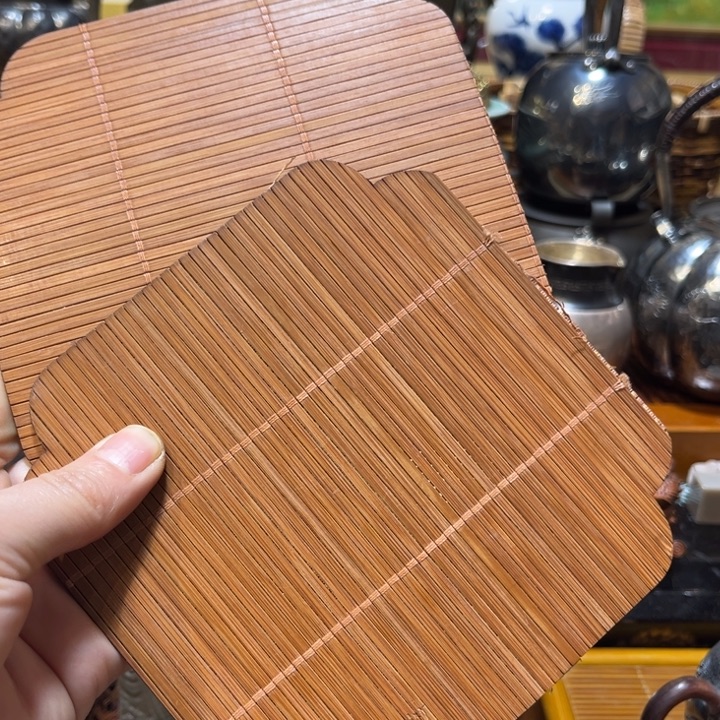 竹中古工艺品摆件