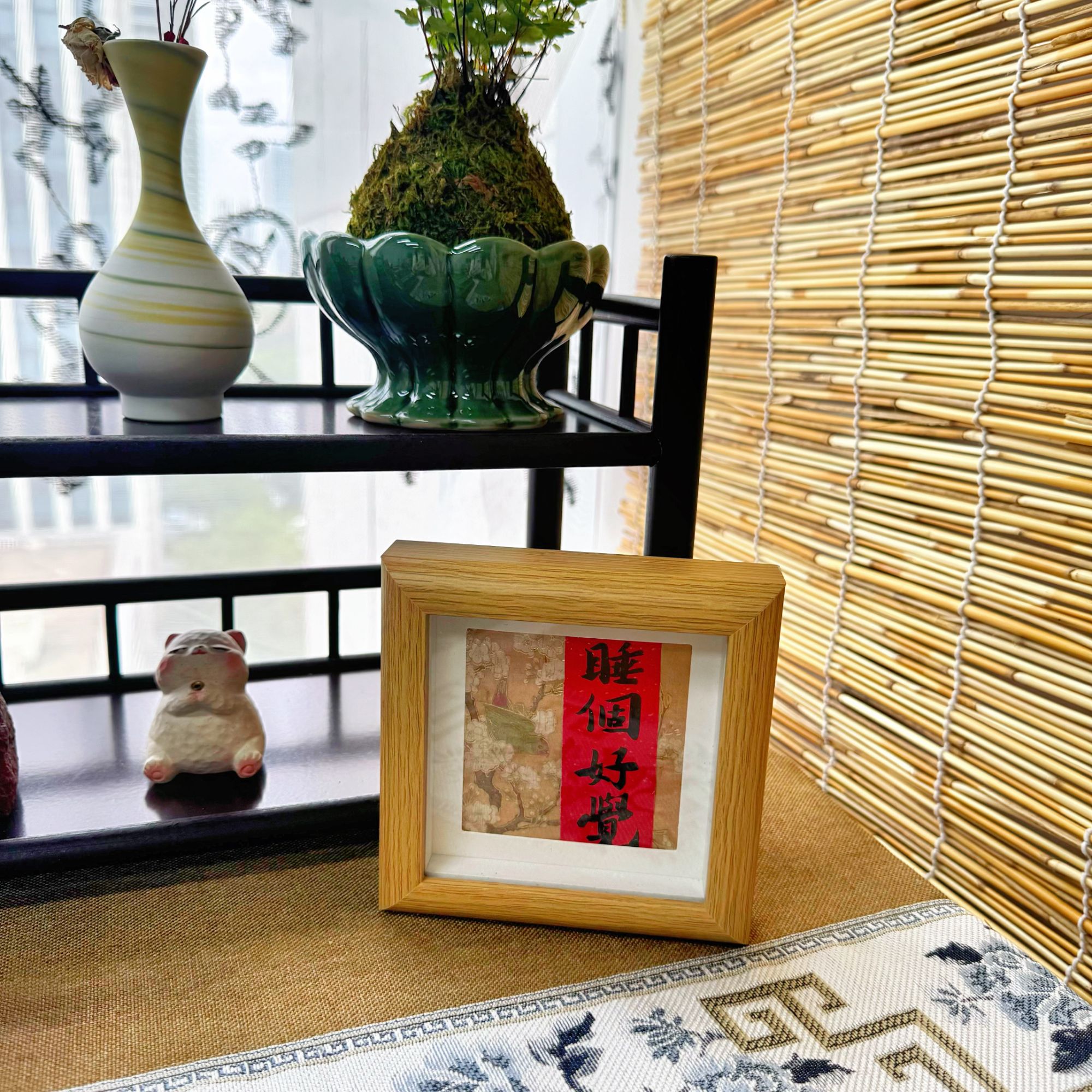 非遗文创 手绘小摆件《睡个好觉》