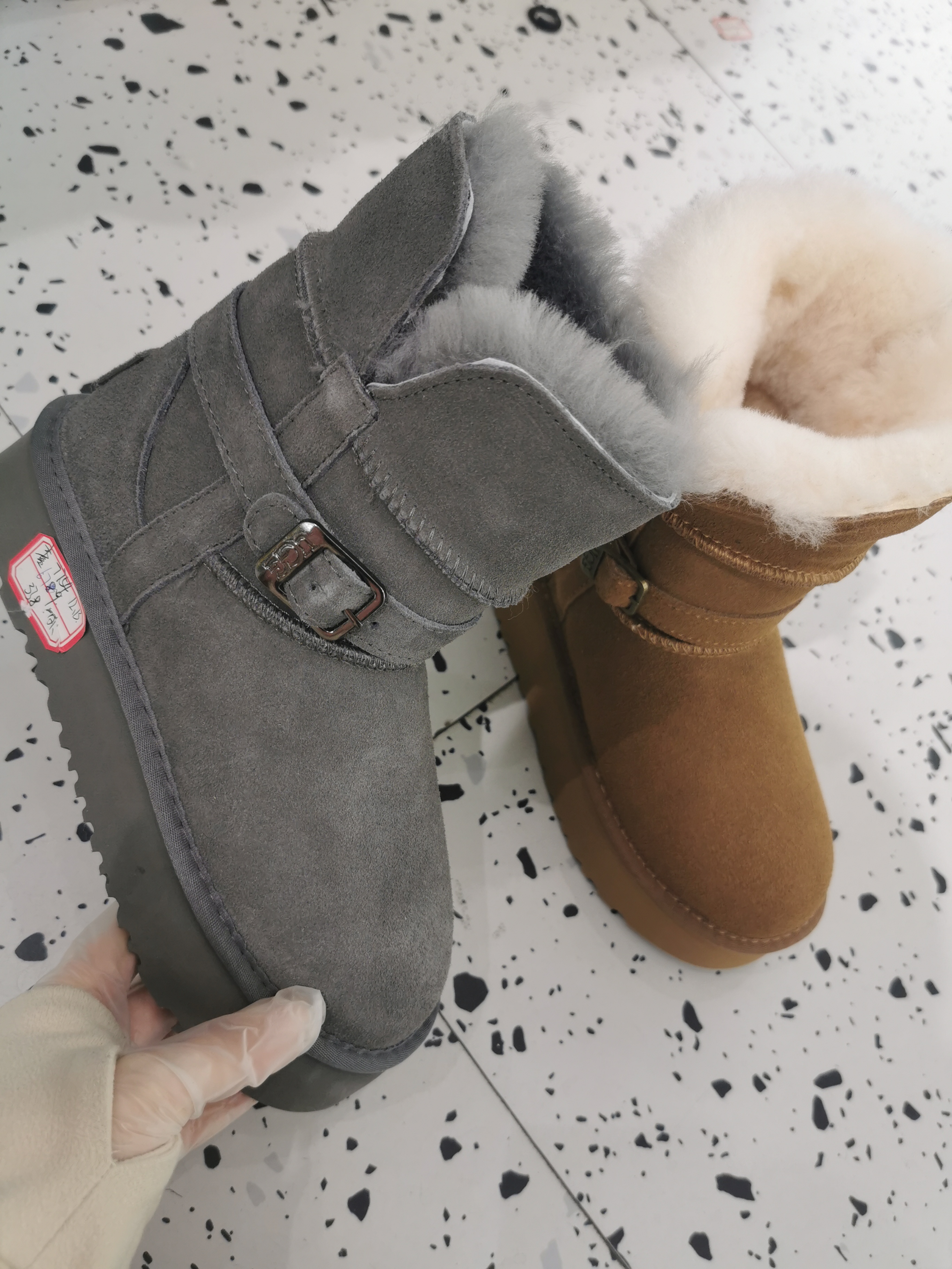 瑞丽鞋包新款上市棉鞋7754---308