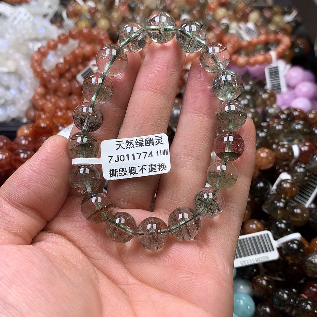 水晶手链未镶嵌，