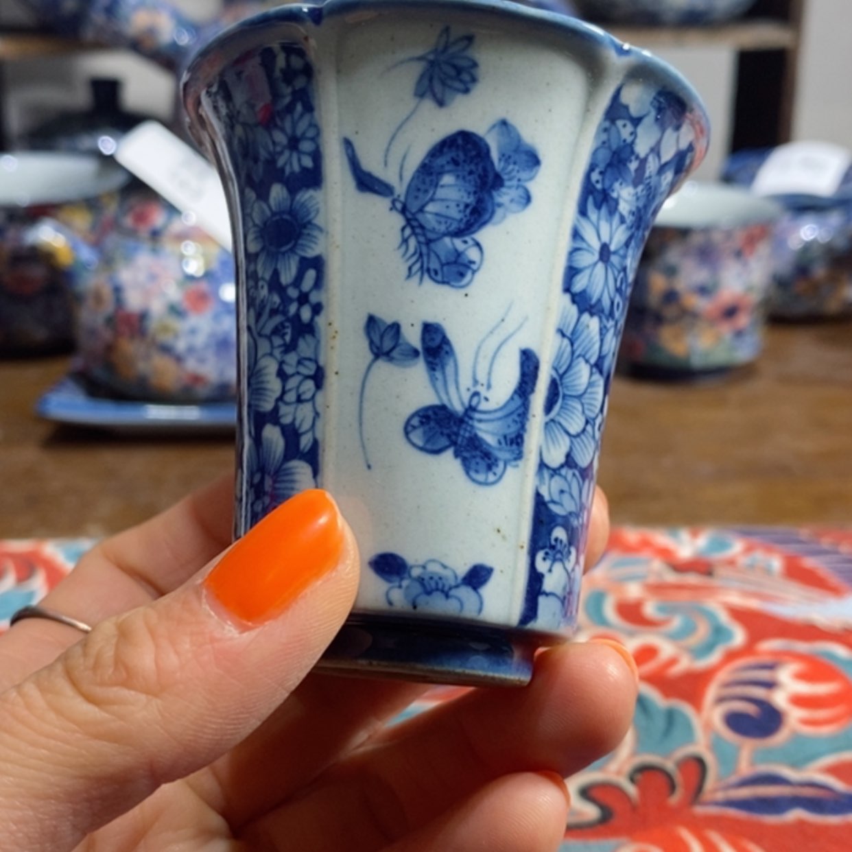 【闪购商品】钛合金景德镇陶瓷艺术茶杯