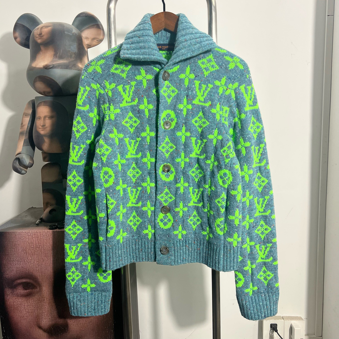 未使用 LouisVuitton/路易威登 满印开衫外套 AA3103尺码XS衣长62