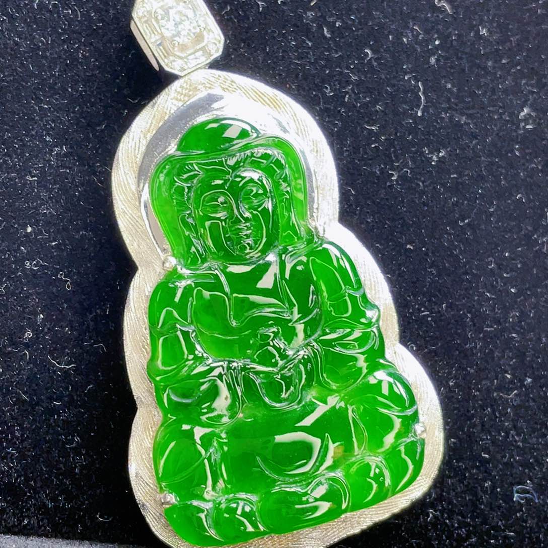 翡翠吊坠(不含链)未镶嵌