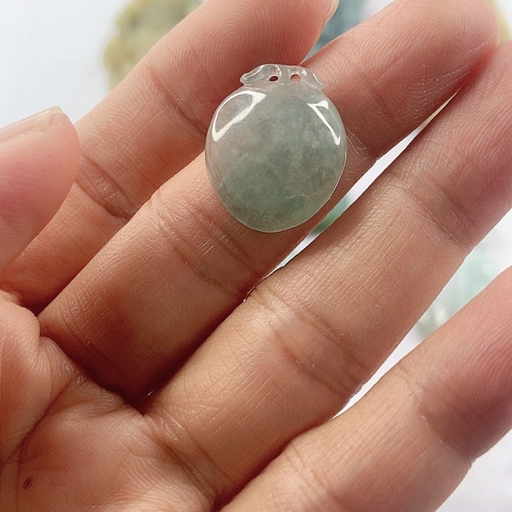 颈饰未镶嵌翡翠天然翡翠