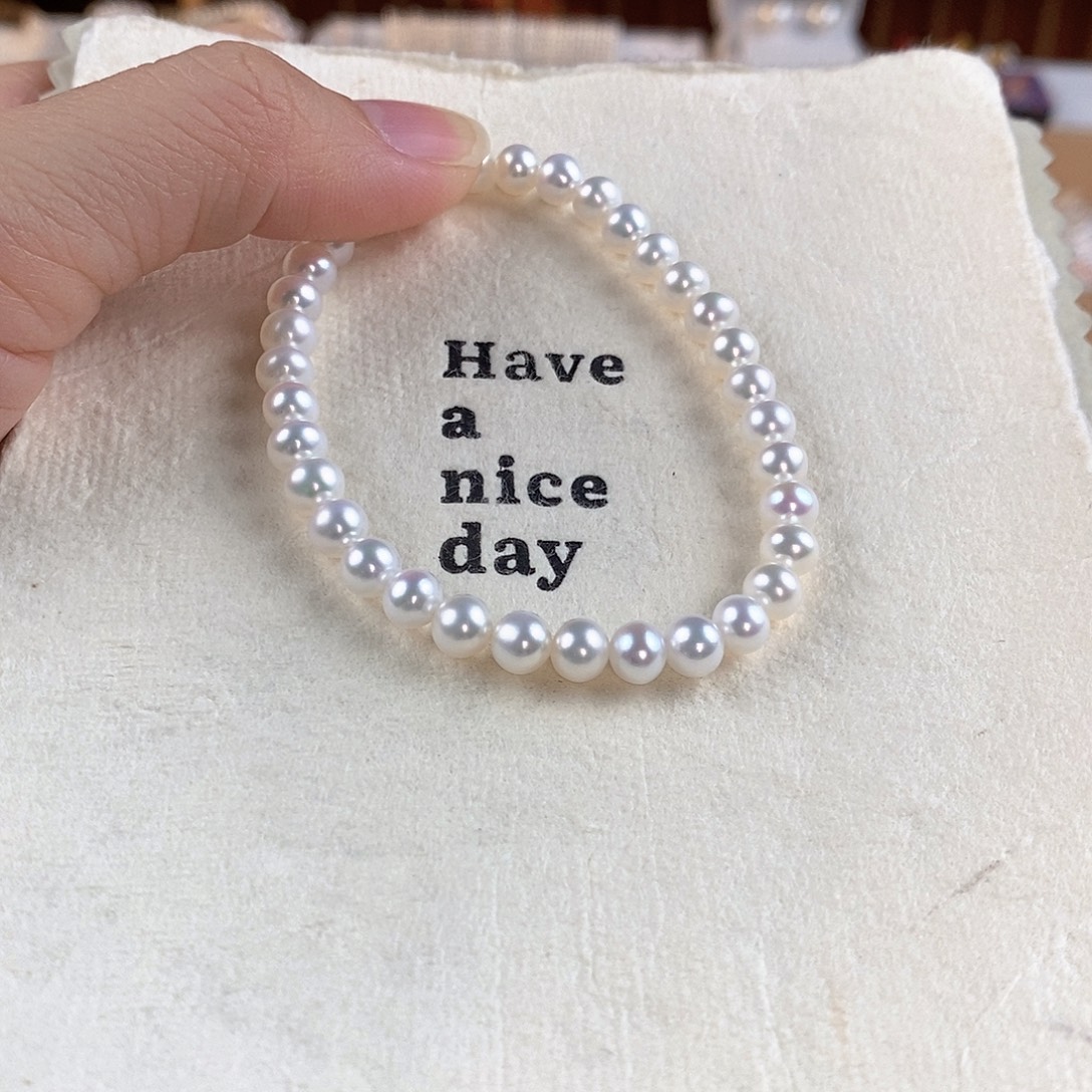 手绳淡水珍珠未镶嵌