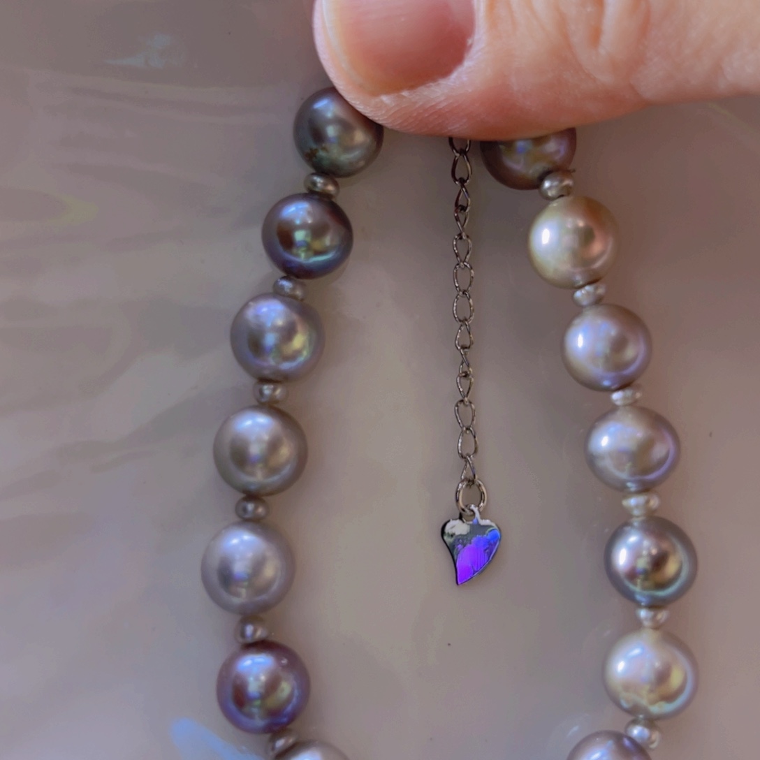 淡水珍珠手绳合金