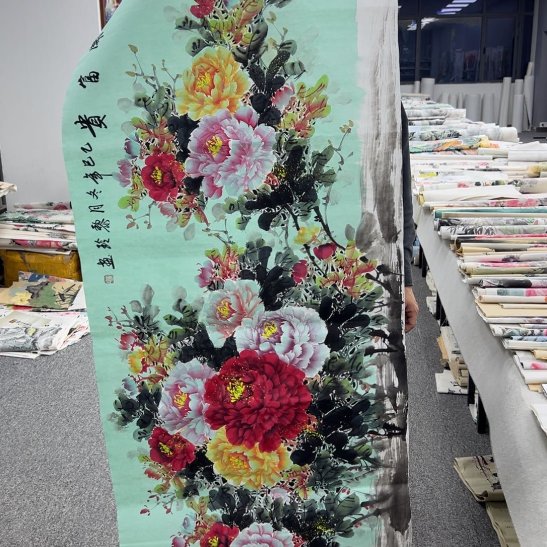 国画纯手绘字画宣纸