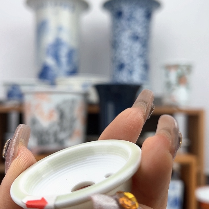 红陶百****计手工盆-。…………