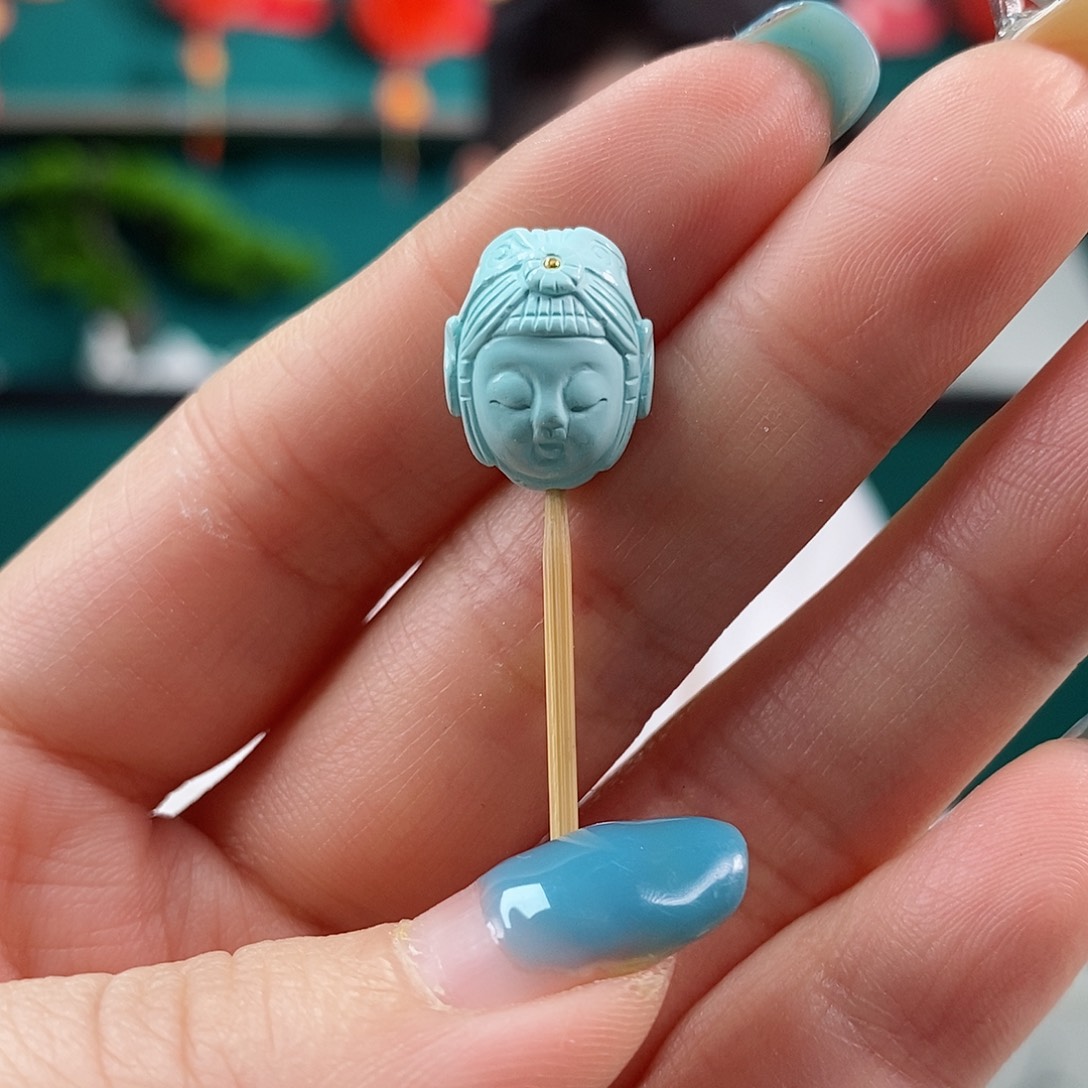 绿松石珠宝奇石未镶嵌