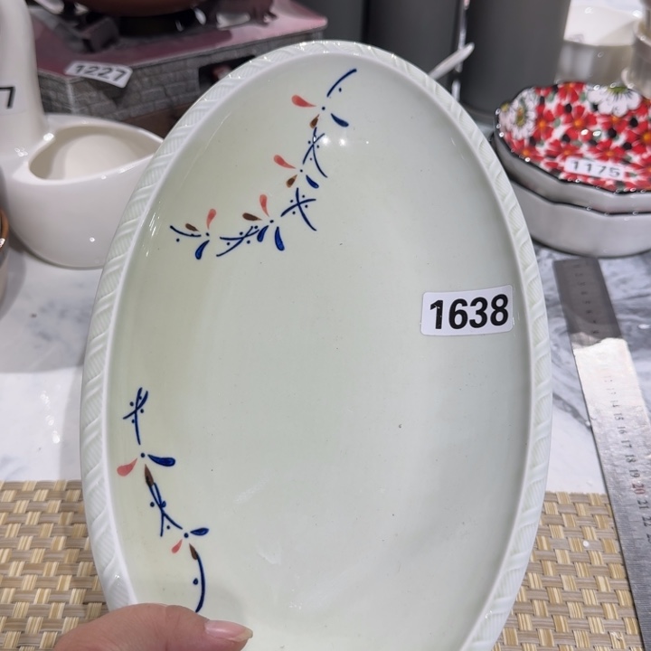 瓷片陶瓷瑕疵介意慎拍1638