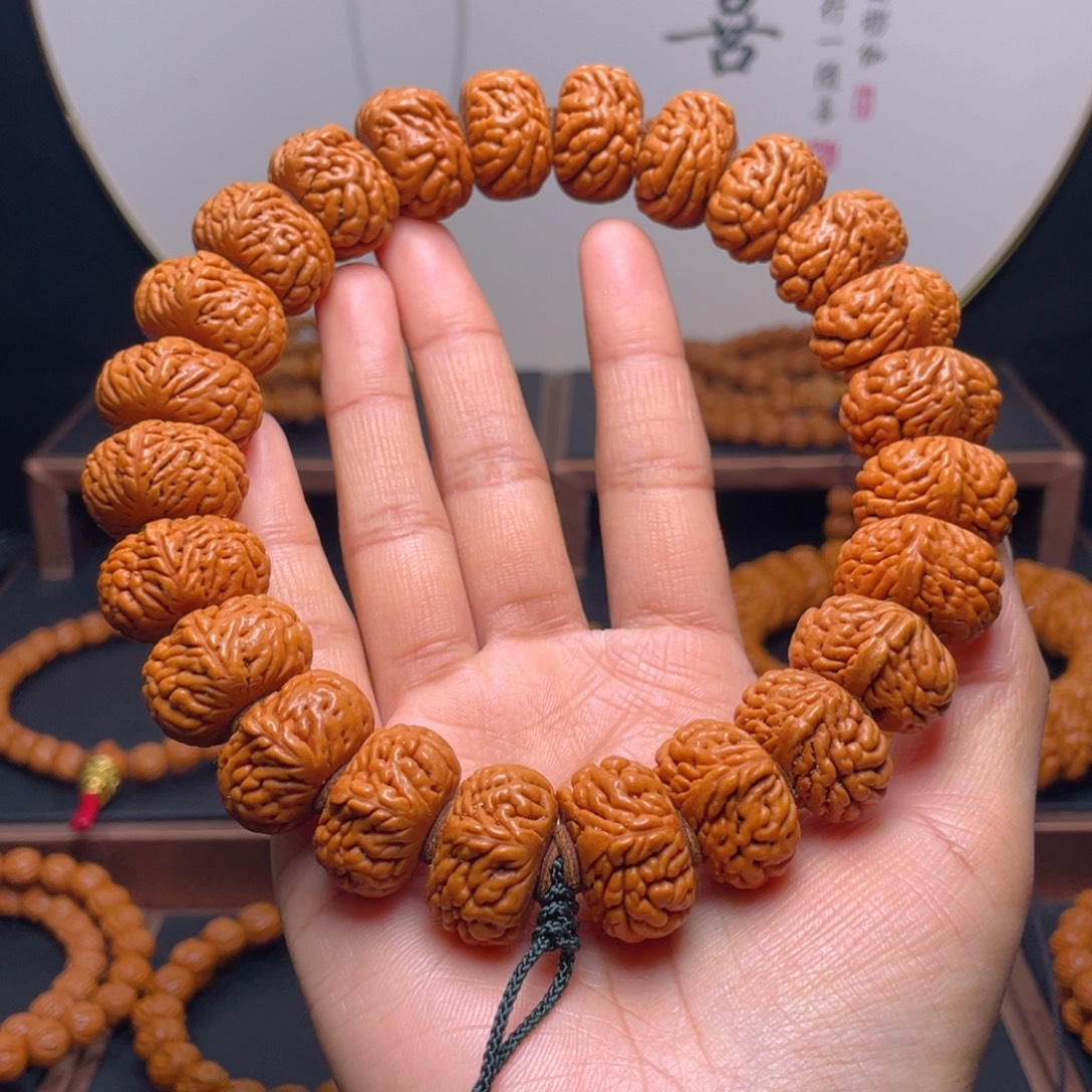 吊坠桃核22尺寸麒麟手持