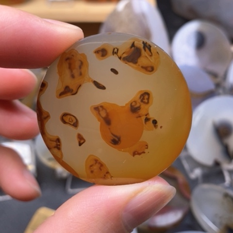 玛瑙/玉髓吊坠(不含链)未镶嵌