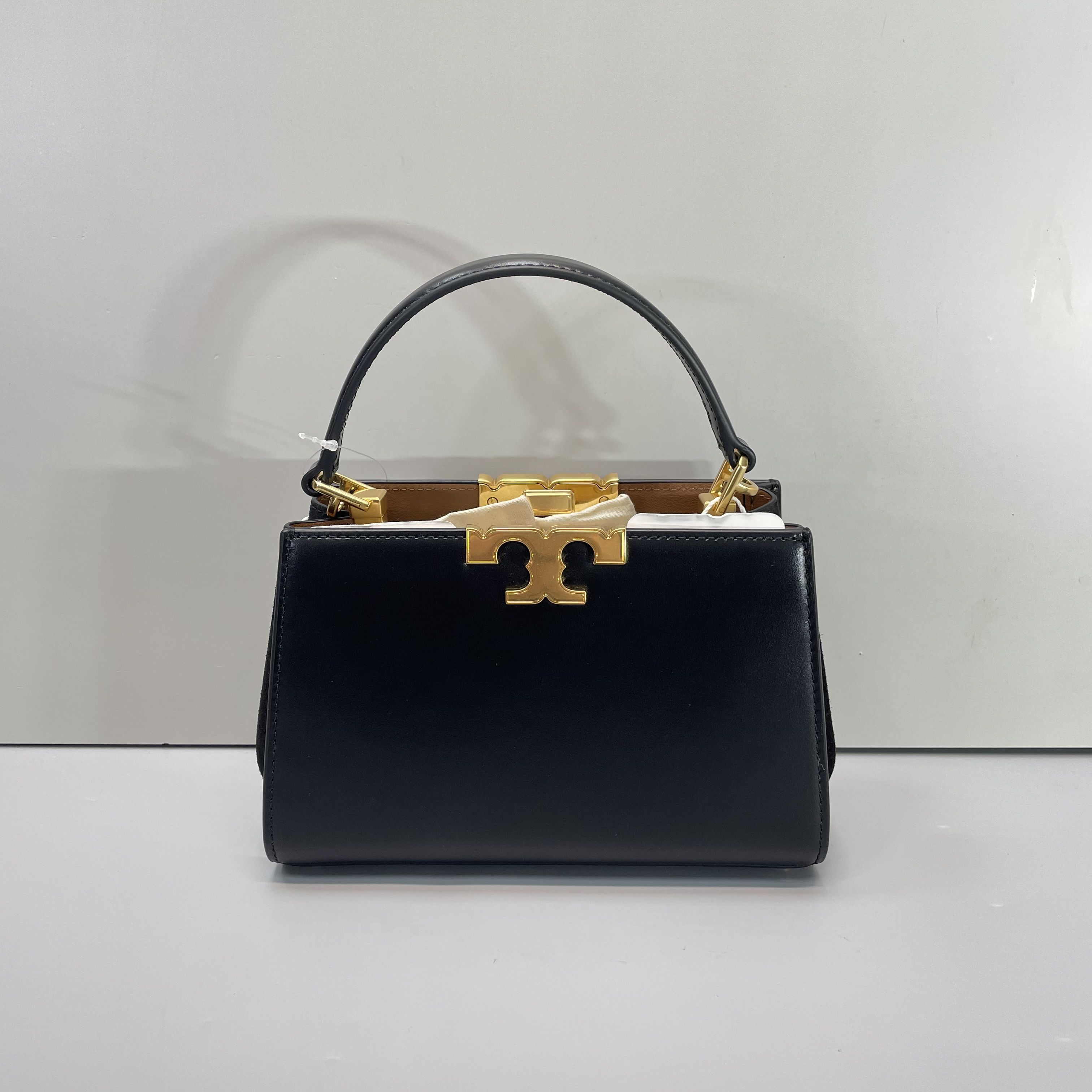99新 TORY BURCH/汤丽柏琦 小林/小号手提包20*13*8cmSB010312