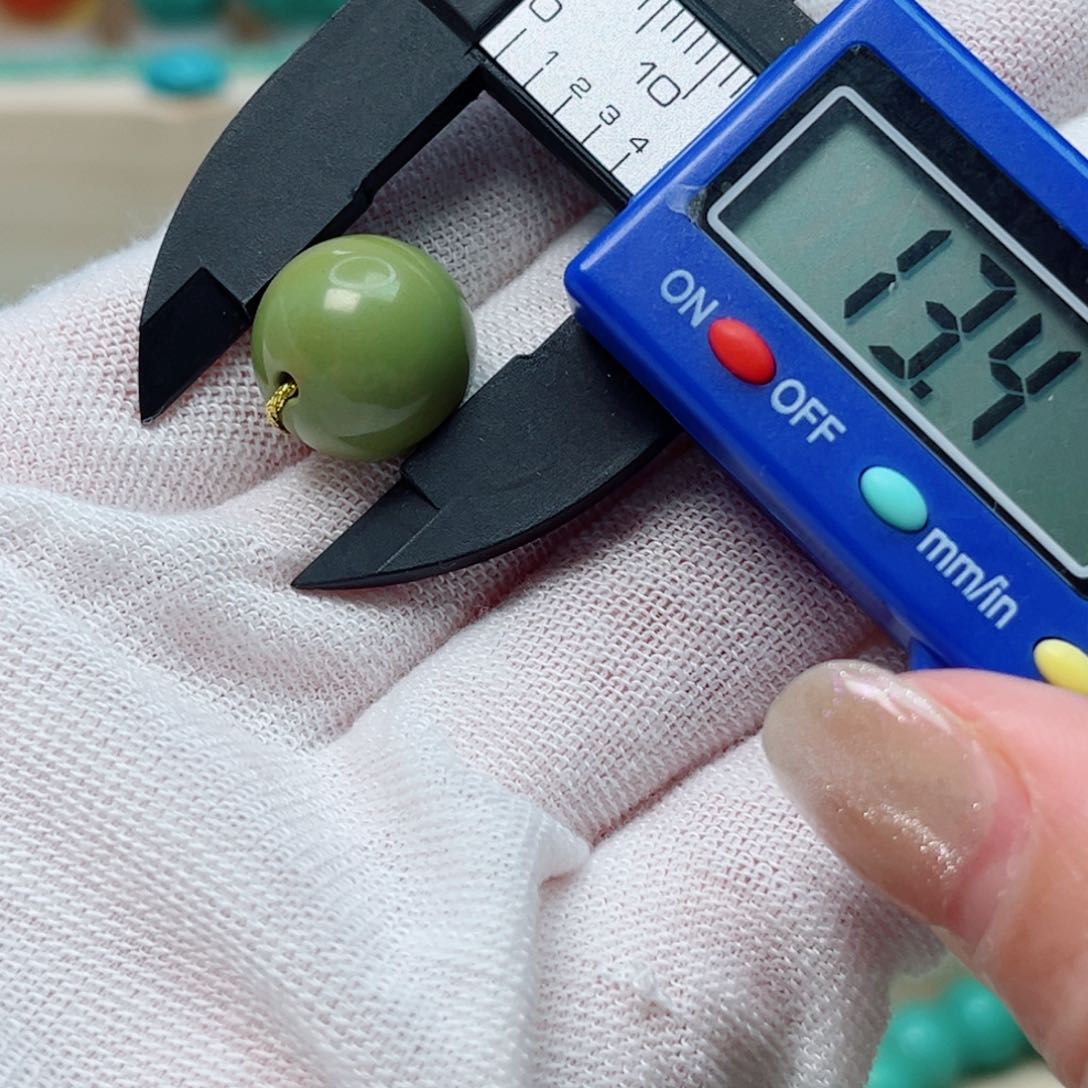 绿松石圆珠未镶嵌