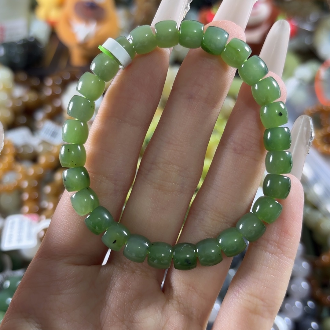 和田玉未镶嵌手链280