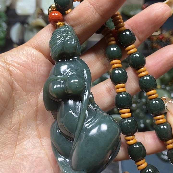 和田玉挂件未镶嵌