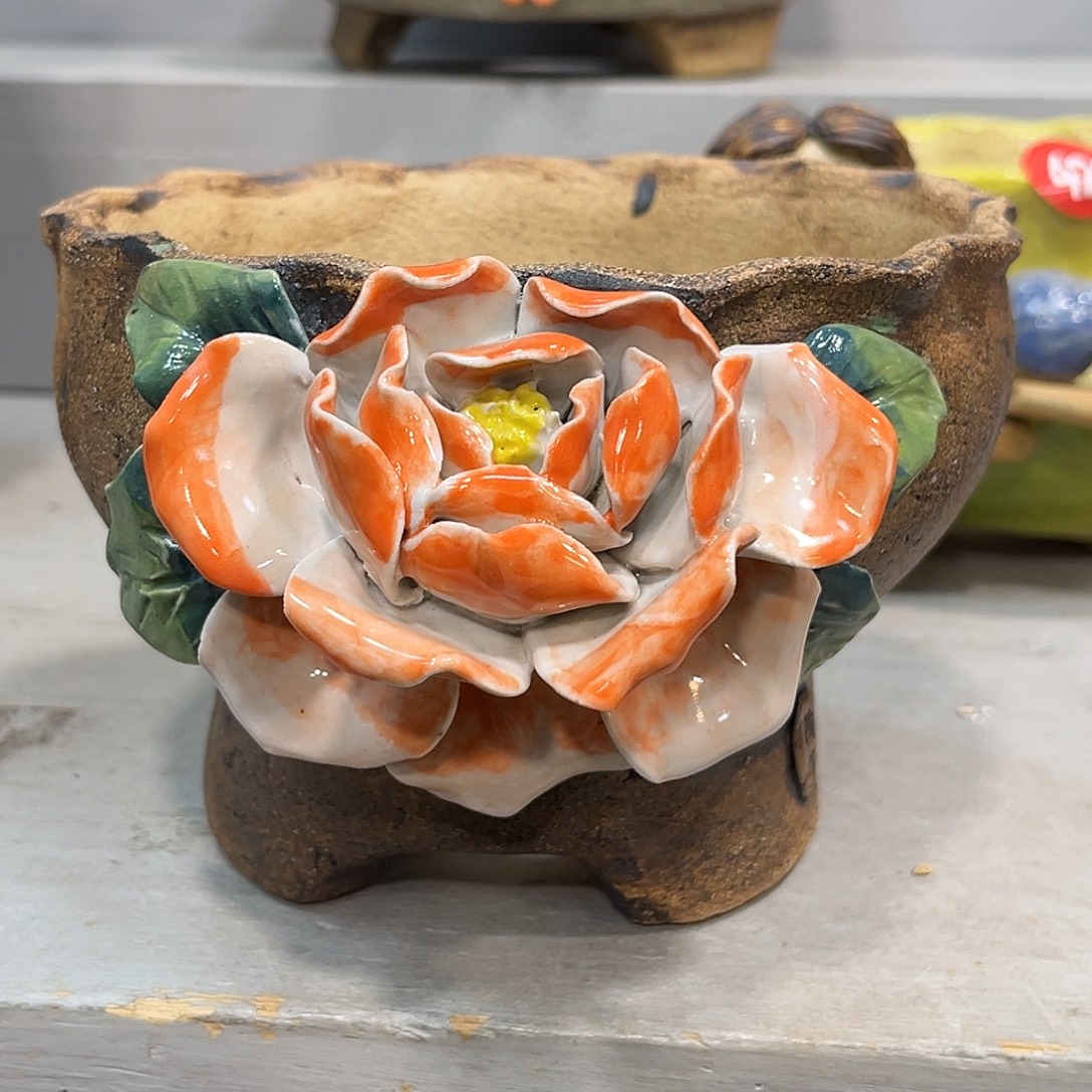 7 号陶然花器多肉植物手工花盆