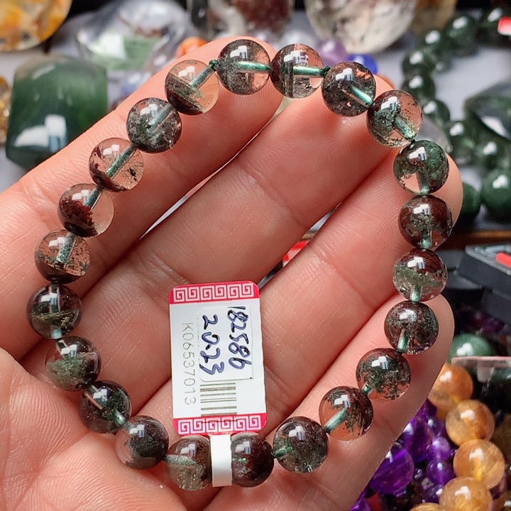 水晶手串未镶嵌天然