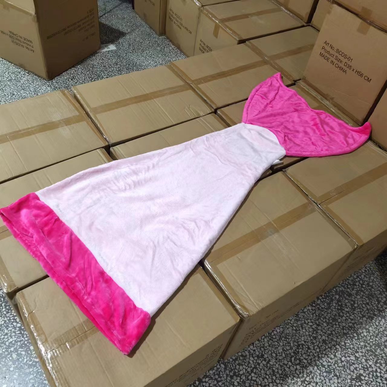 多色人鱼尾 懒人半身毯 不挑色