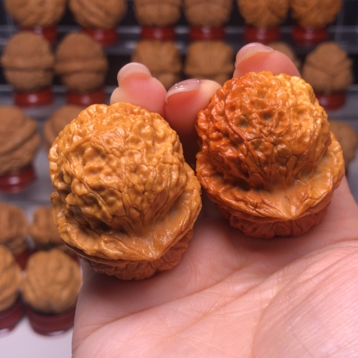 文玩核桃吊坠8芙蓉绣球